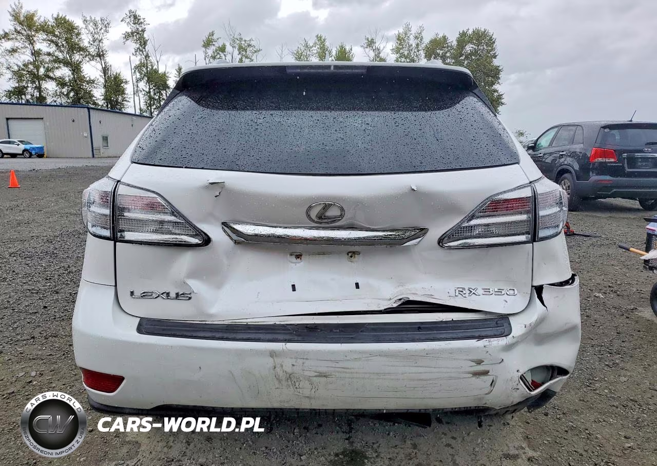 2010 Lexus Rx 350 VIN:2T2BK1BA6AC066862 - 6
