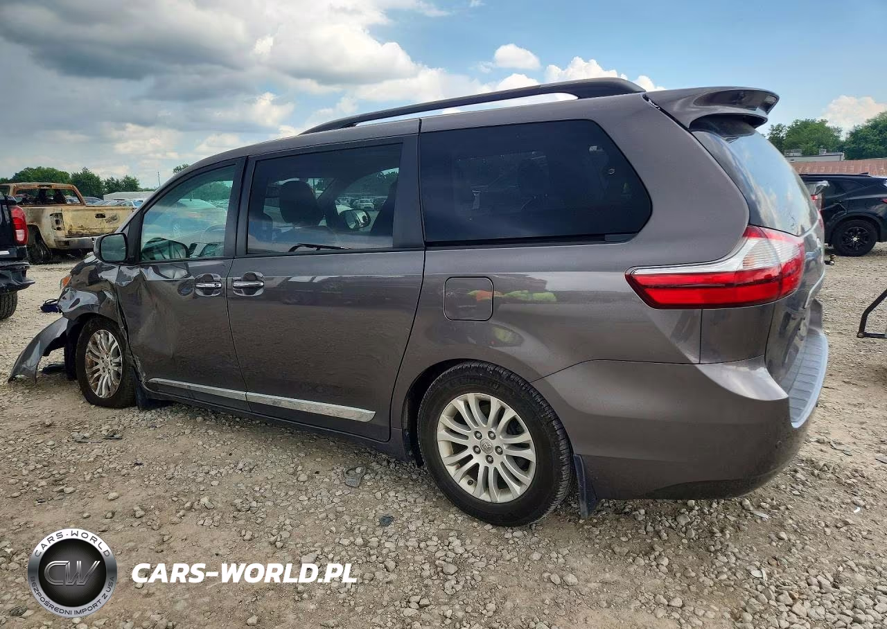 2016 Toyota Sienna Xle Premium 8-Passenger VIN:5TDYK3DC7GS735505 - 2