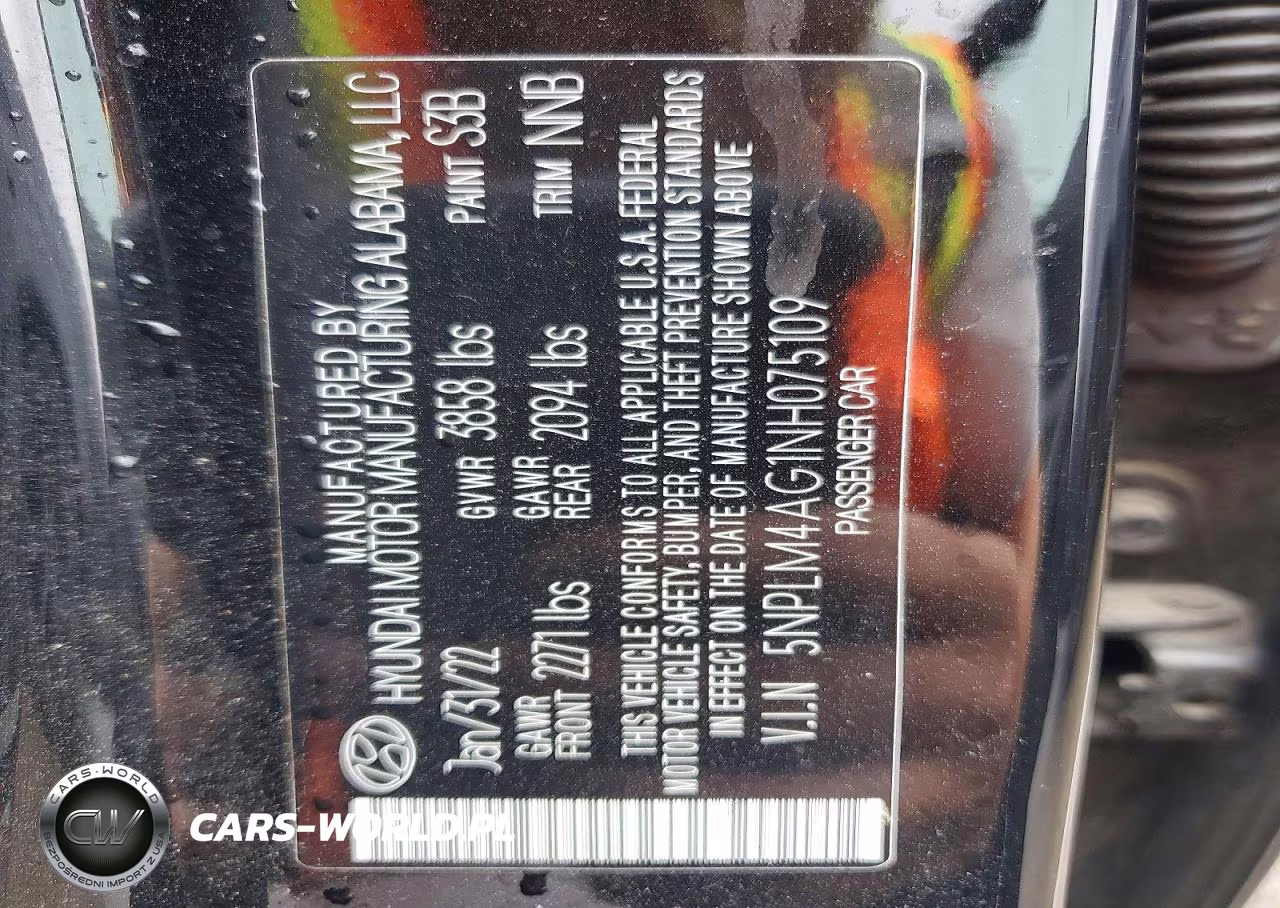 2022 Hyundai Elantra Sel VIN:5NPLM4AG1NH075109 - 12