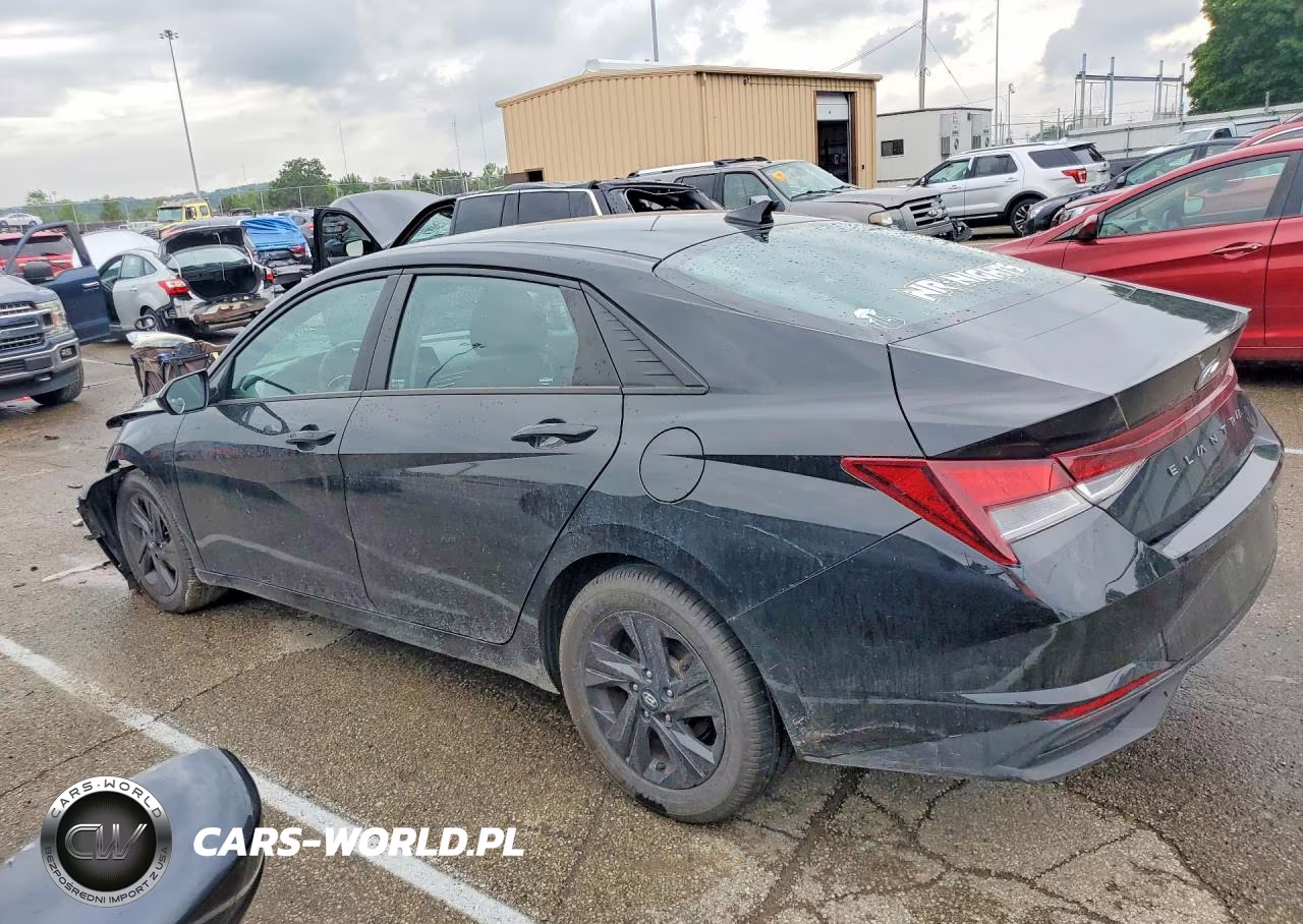 2022 Hyundai Elantra Sel VIN:5NPLM4AG1NH075109 - 2