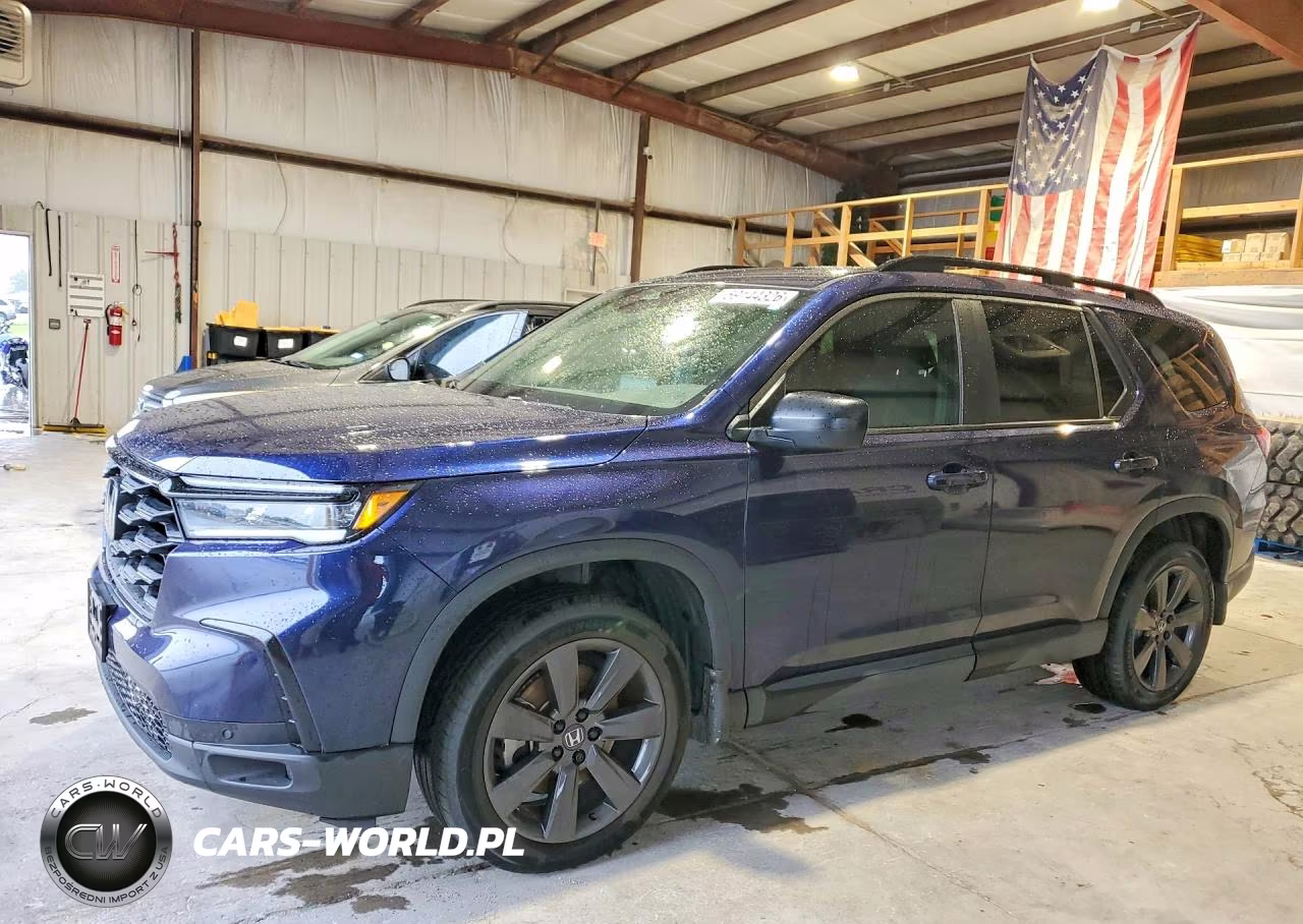 2023 Honda Pilot Sport VIN:5FNYG1H30PB037838 - 1