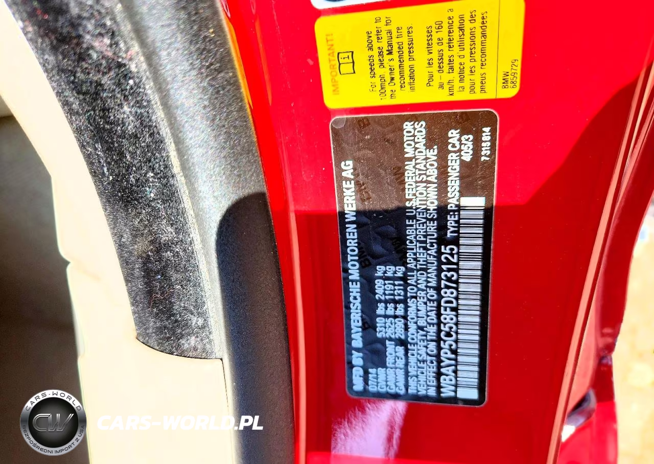 2015 BMW 640 Xi VIN:WBAYP5C58FD873125 - 12