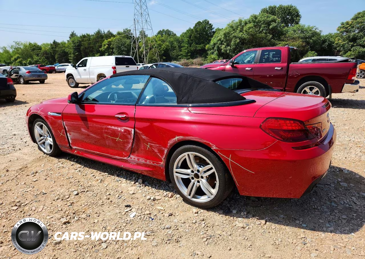 2015 BMW 640 Xi VIN:WBAYP5C58FD873125 - 2