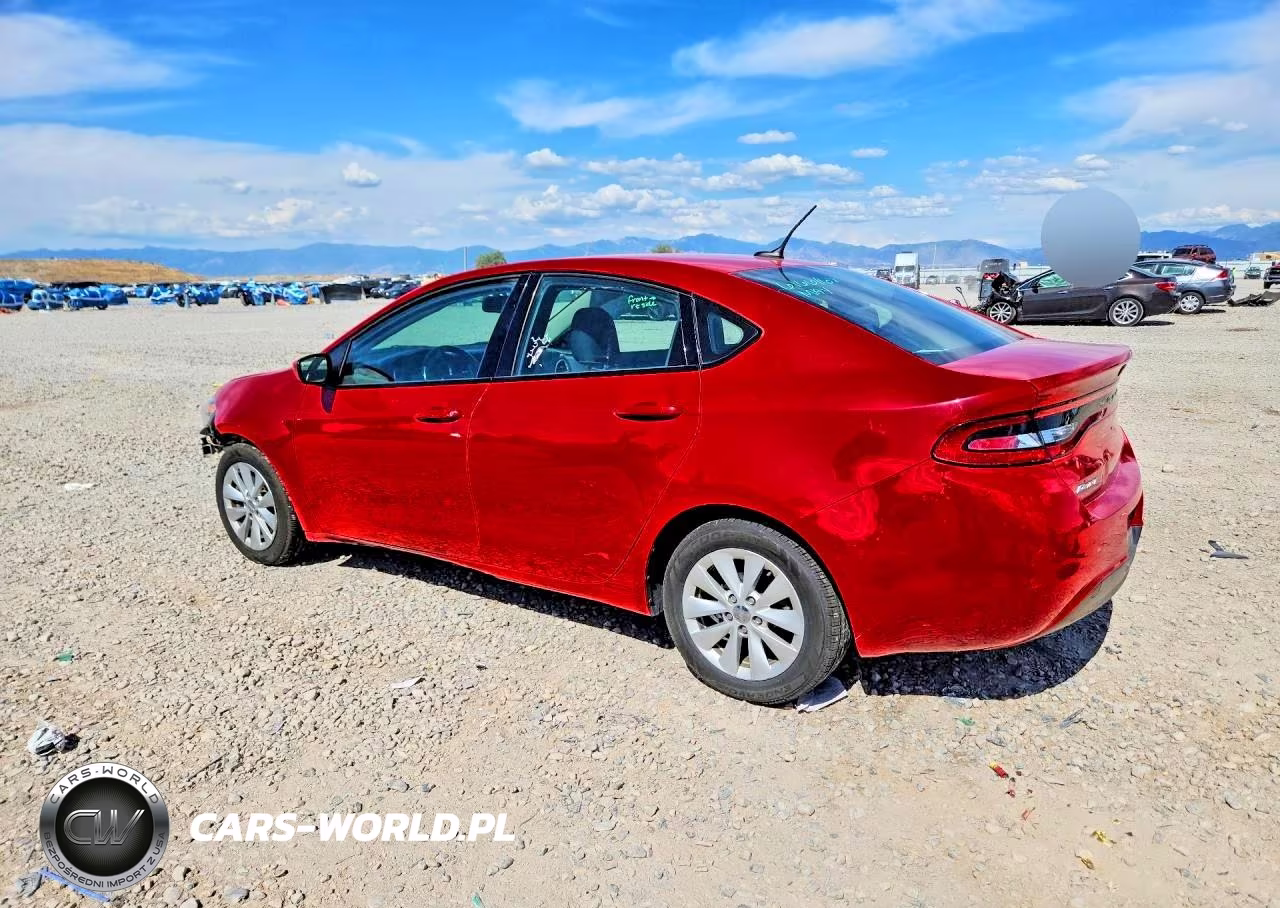 2014 Dodge Dart Se Aero VIN:1C3CDFDH3ED794615 - 2