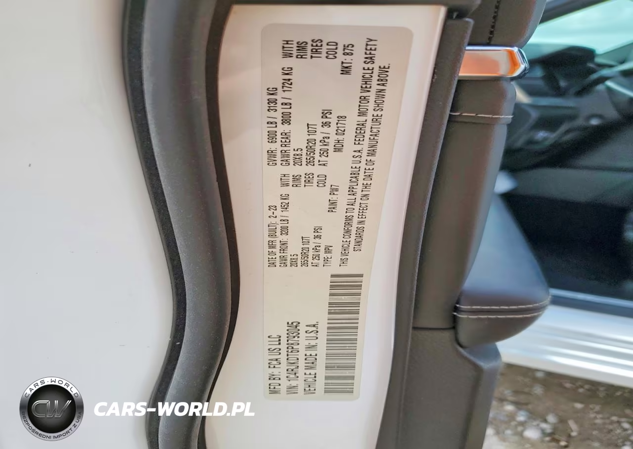 2023 Jeep Grand Cherokee L Overland VIN:1C4RJKDT6P8793045 - 13