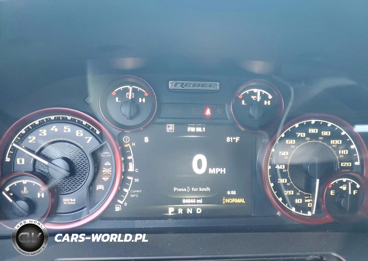 2017 Ram 1500 Rebel VIN:1C6RR7YTXHS667167 - 9