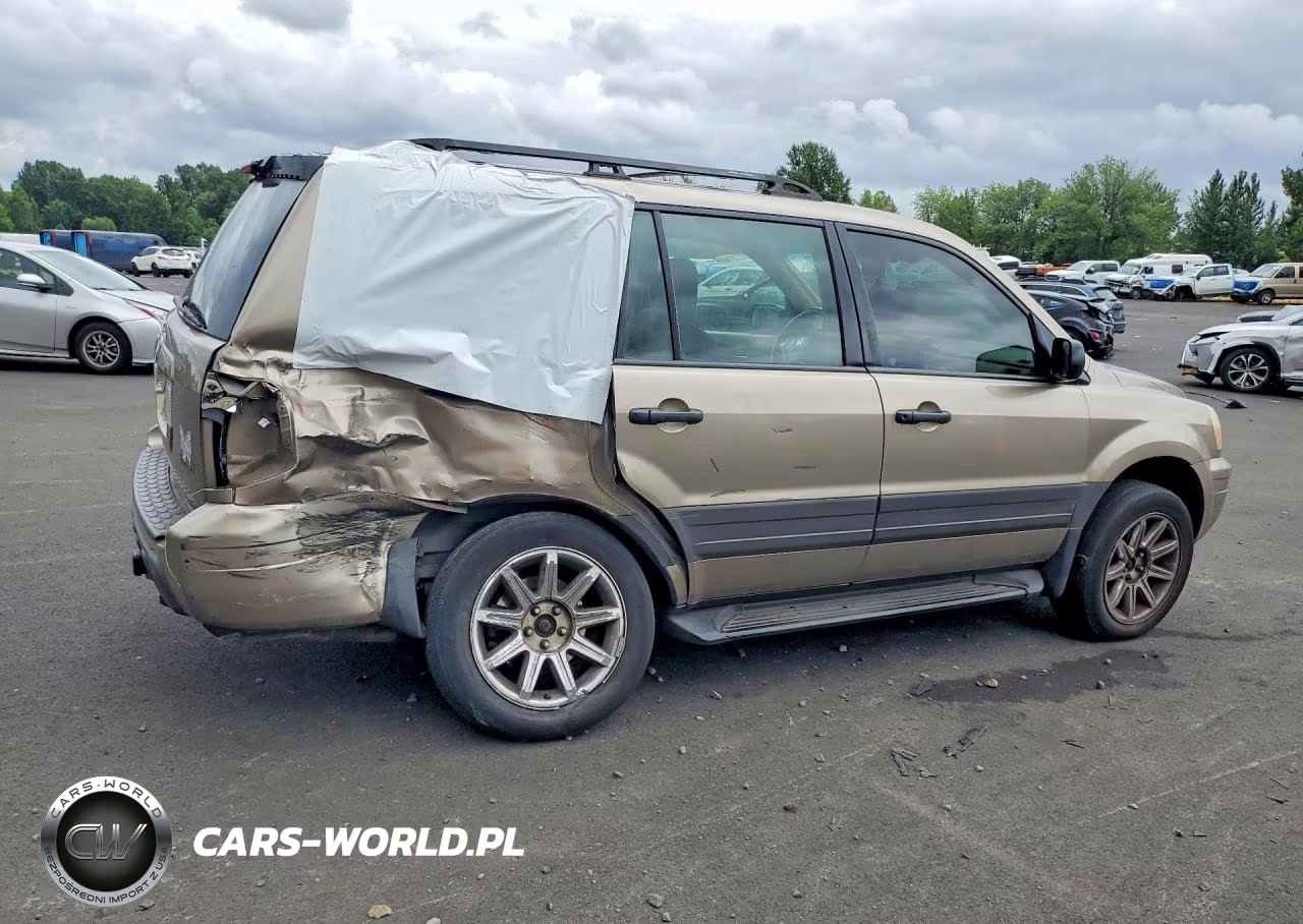2003 Honda Pilot Lx VIN:2HKYF18123H562901 - 3