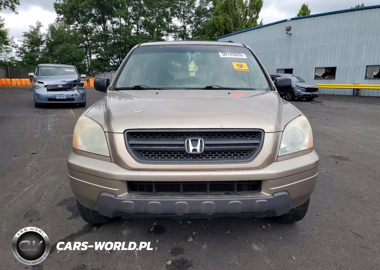 2003 Honda Pilot Lx VIN:2HKYF18123H562901 - 5