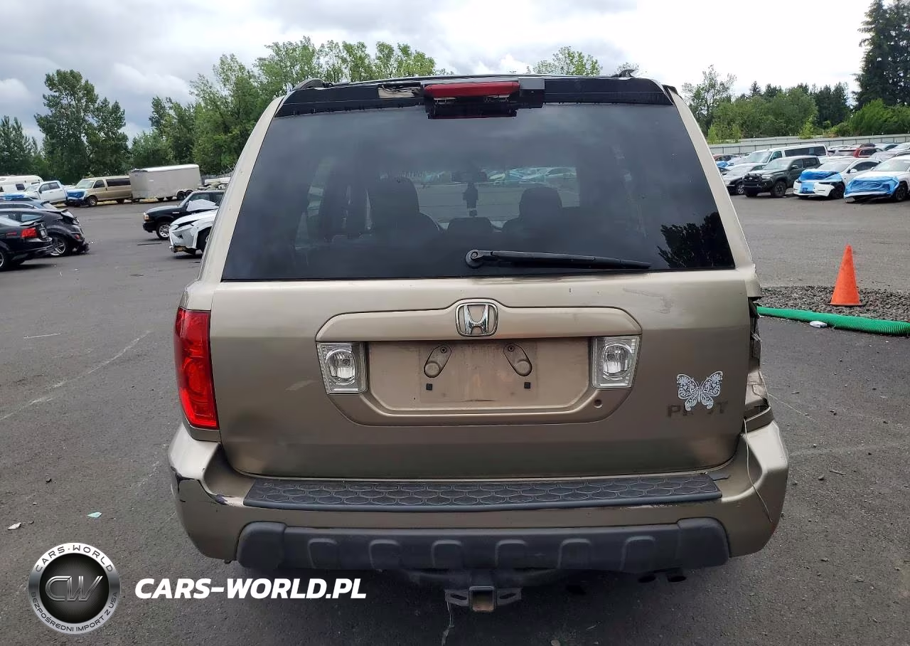 2003 Honda Pilot Lx VIN:2HKYF18123H562901 - 6