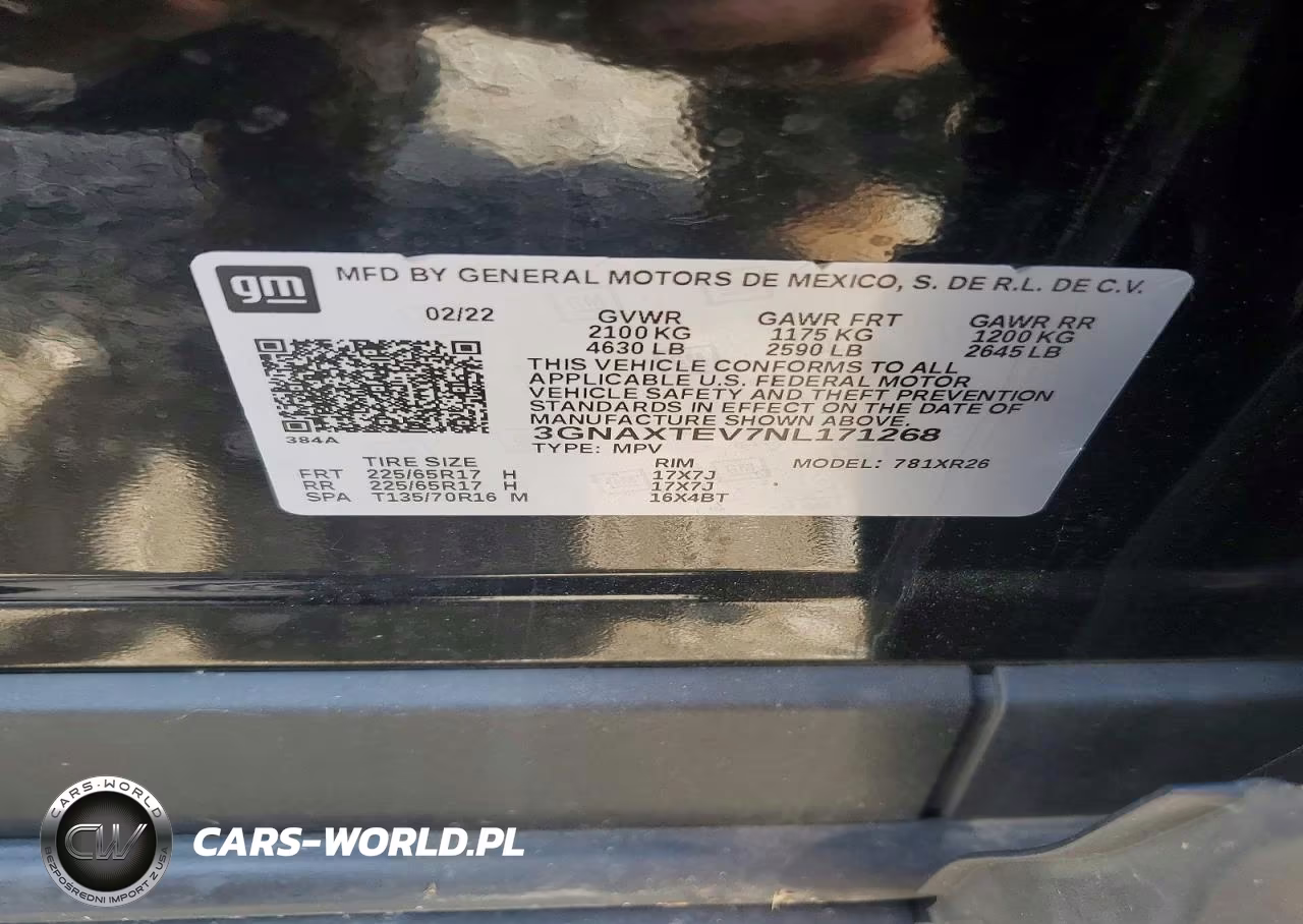2022 Chevrolet Equinox Lt VIN:3GNAXTEV7NL171268 - 13