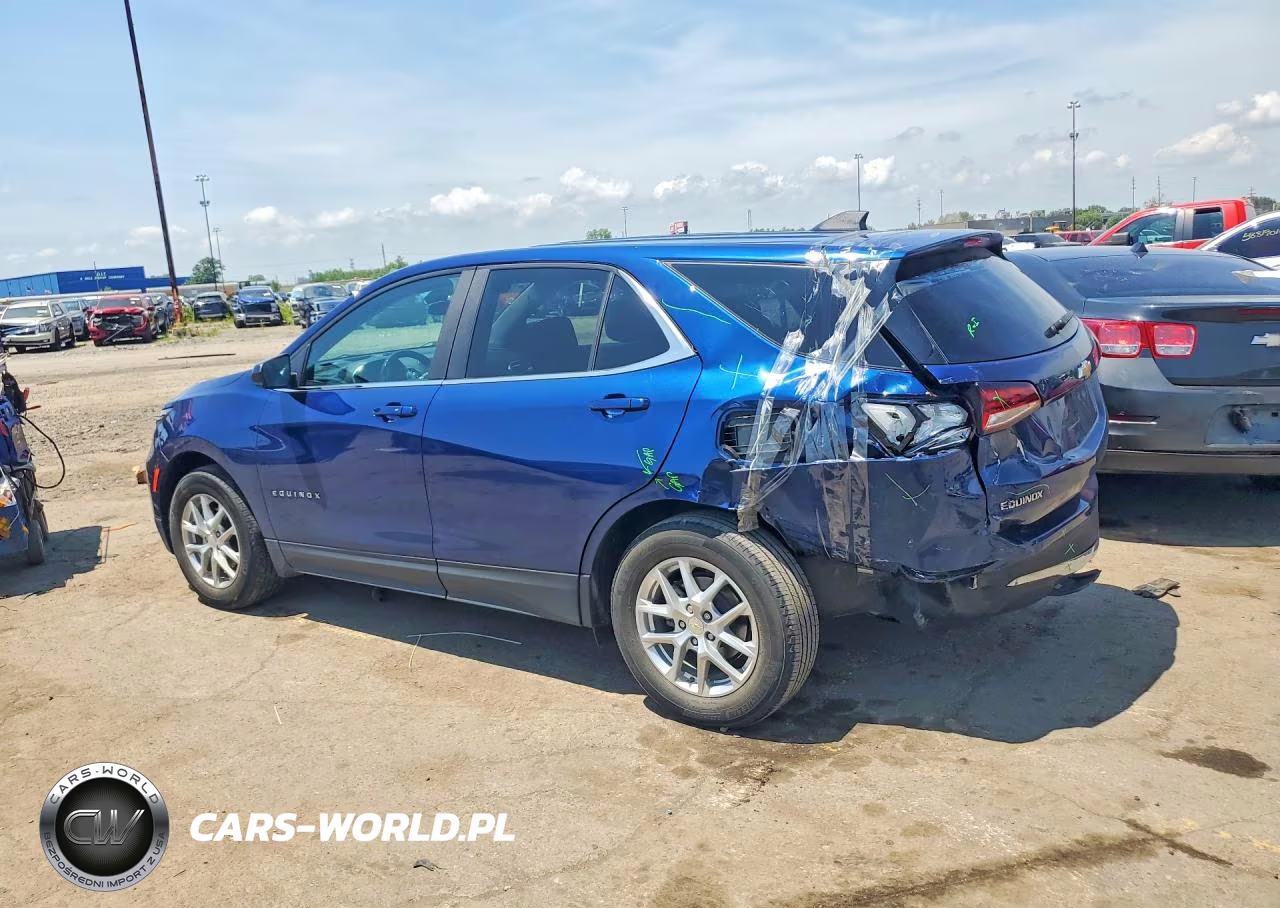 2022 Chevrolet Equinox Lt VIN:3GNAXKEV8NL233870 - 2