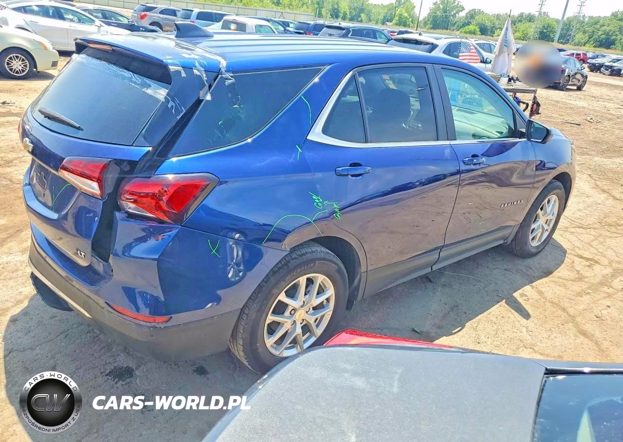 2022 Chevrolet Equinox Lt VIN:3GNAXKEV8NL233870 - 3