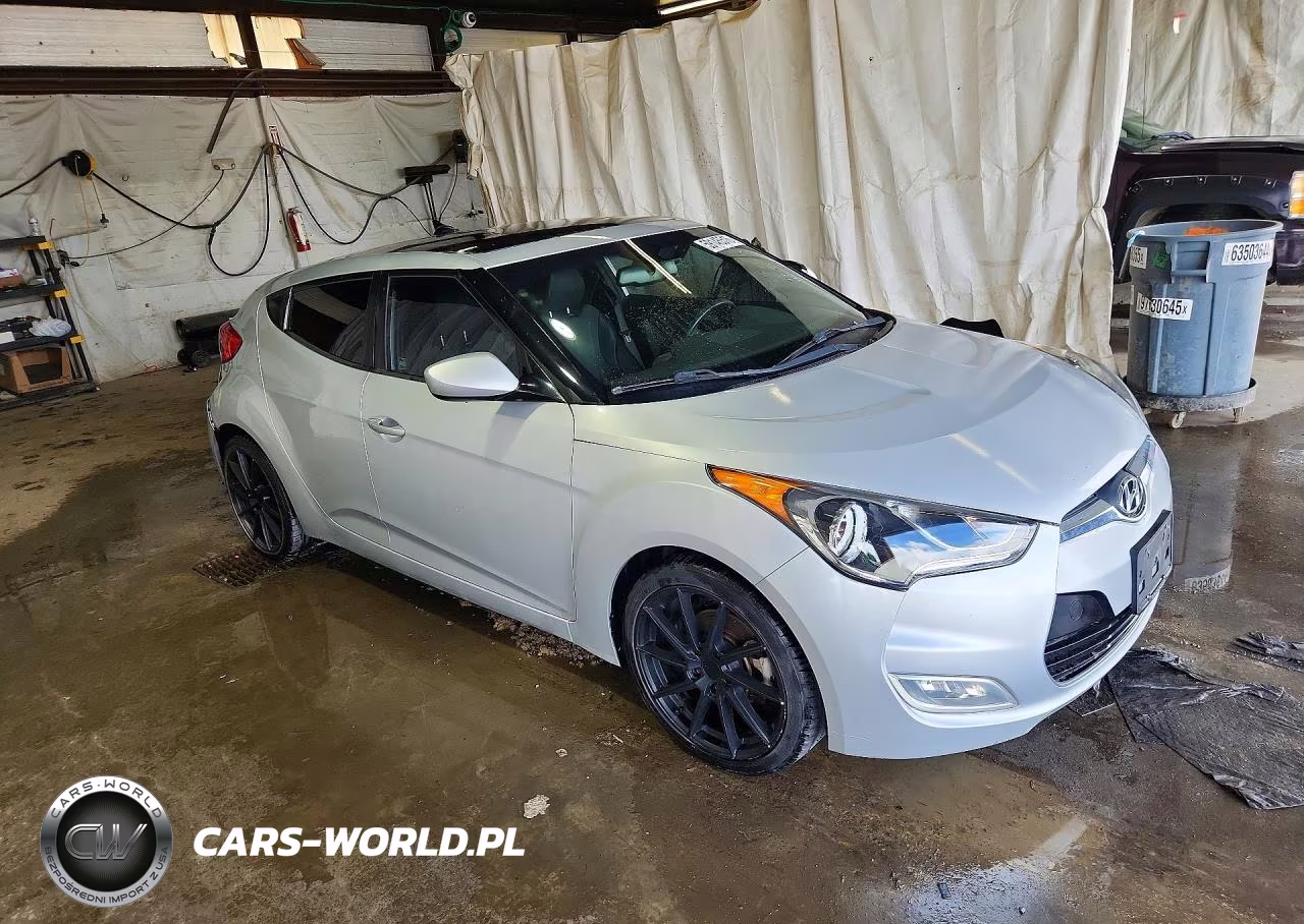 2016 Hyundai Veloster Base VIN:KMHTC6AD8GU260962 - 4