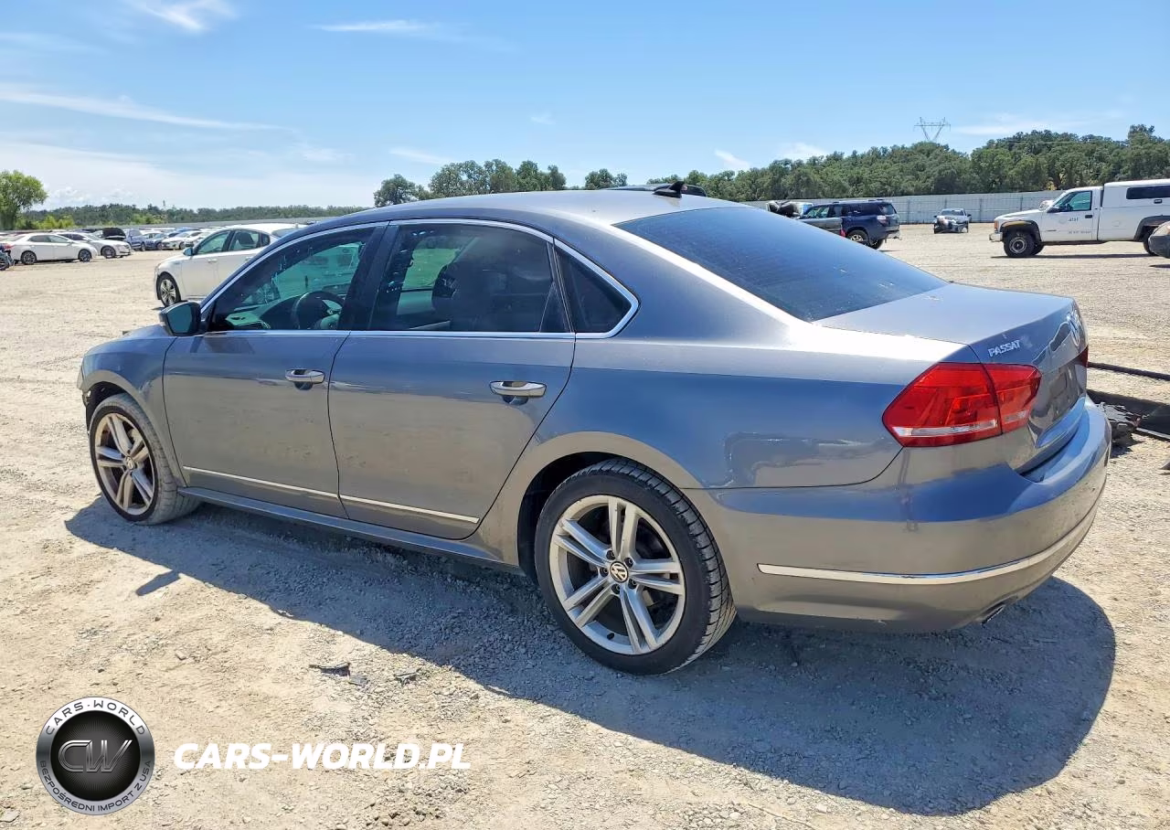 2014 Volkswagen Passat Sel VIN:1VWCN7A37EC012925 - 2