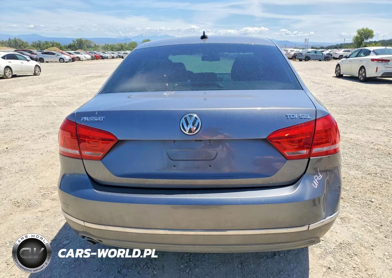 2014 Volkswagen Passat Sel VIN:1VWCN7A37EC012925 - 6