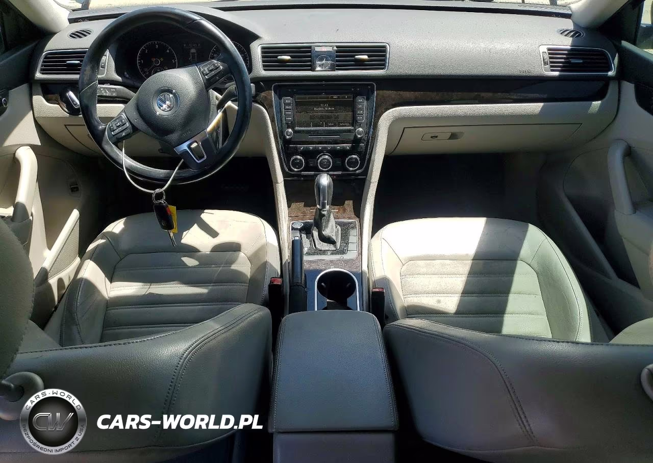 2014 Volkswagen Passat Sel VIN:1VWCN7A37EC012925 - 8