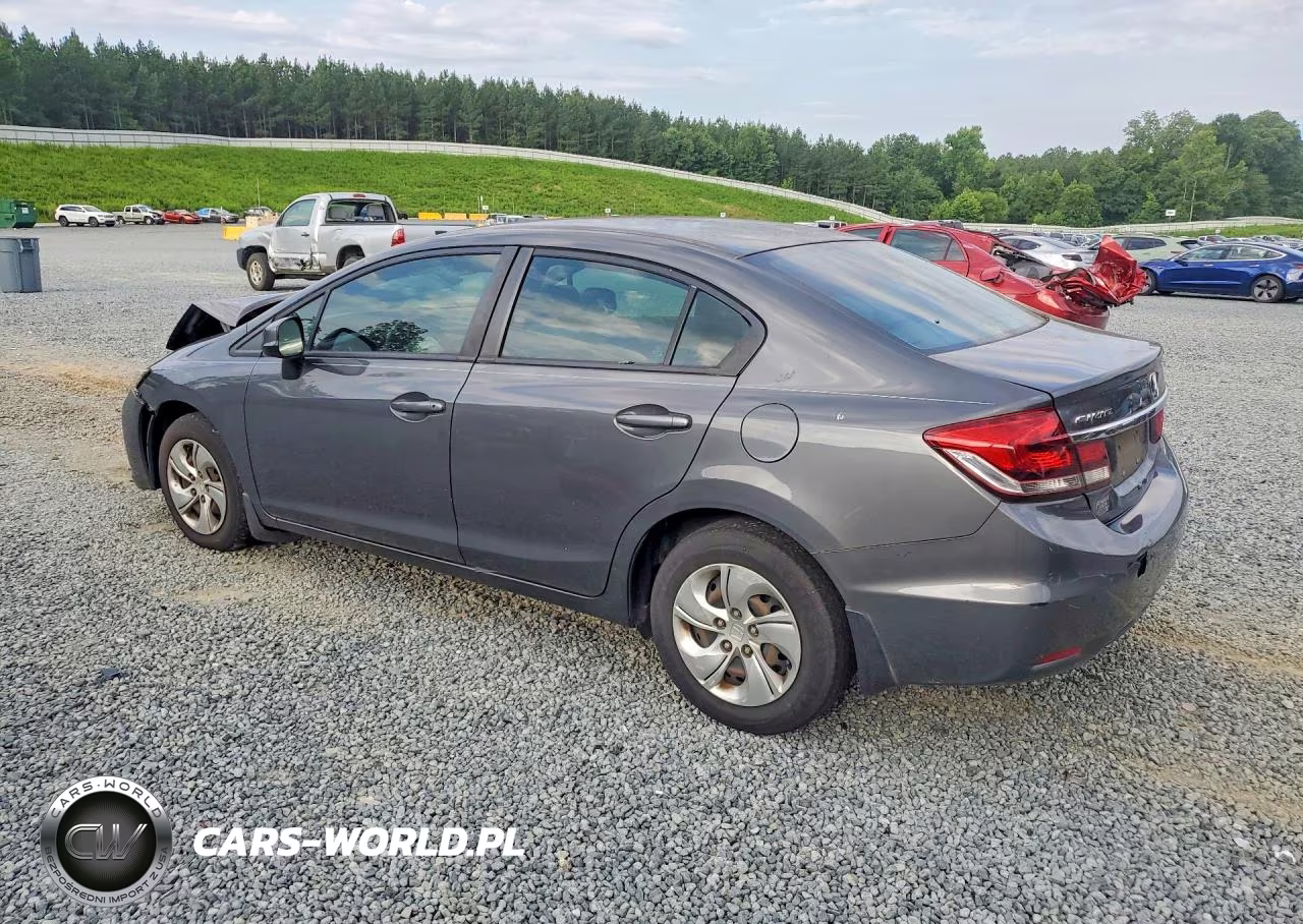 2013 Honda Civic Lx VIN:2HGFB2F50DH577665 - 2