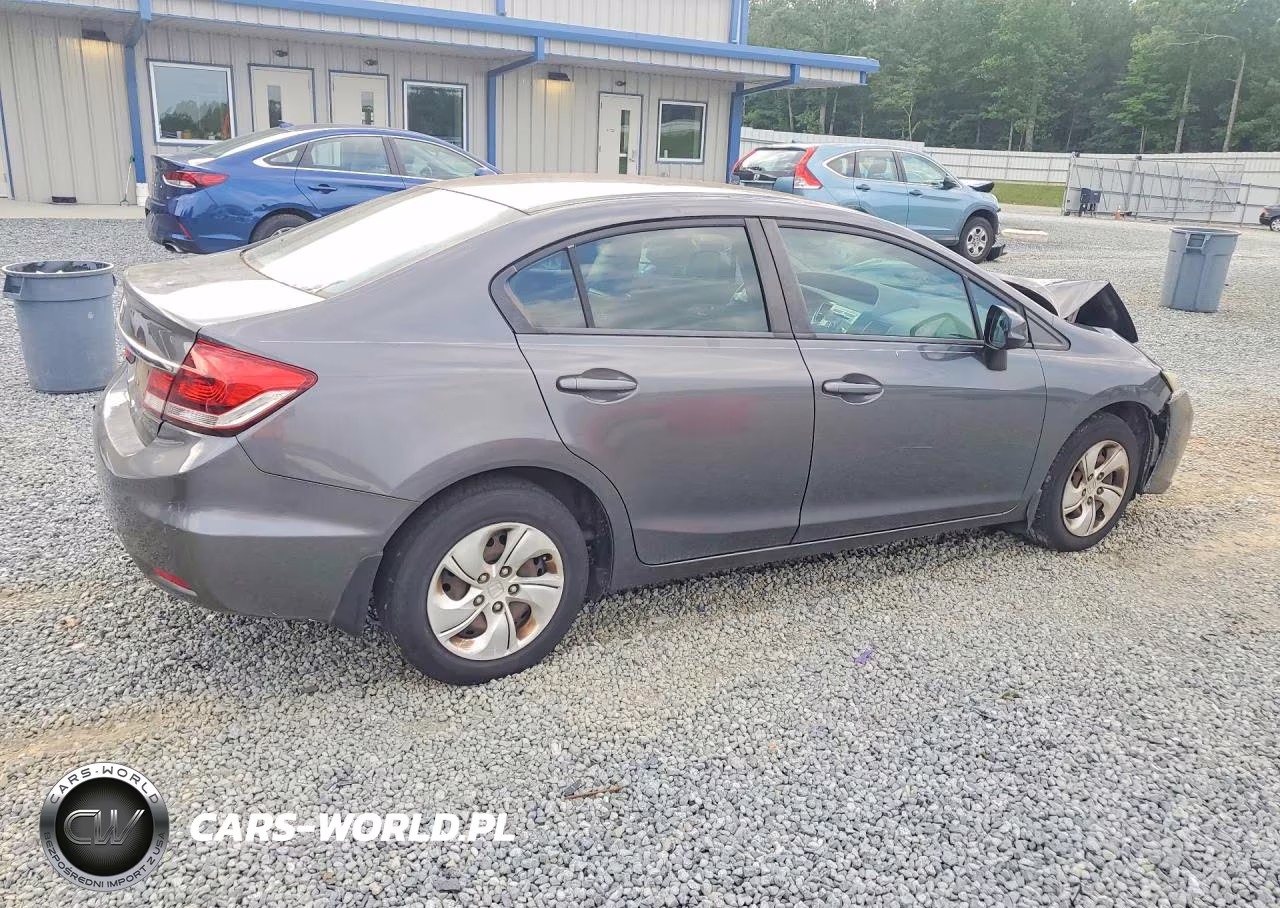 2013 Honda Civic Lx VIN:2HGFB2F50DH577665 - 3