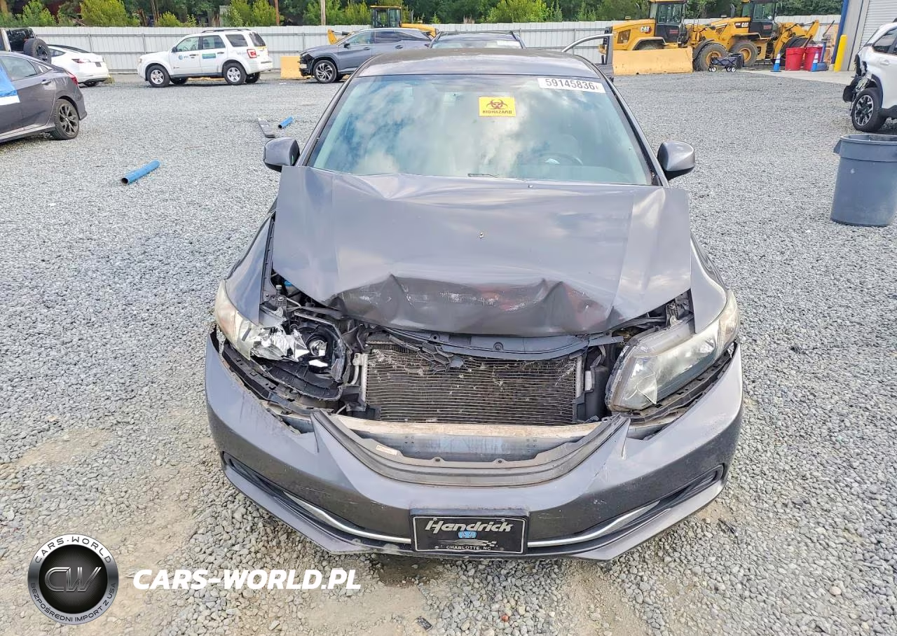2013 Honda Civic Lx VIN:2HGFB2F50DH577665 - 5
