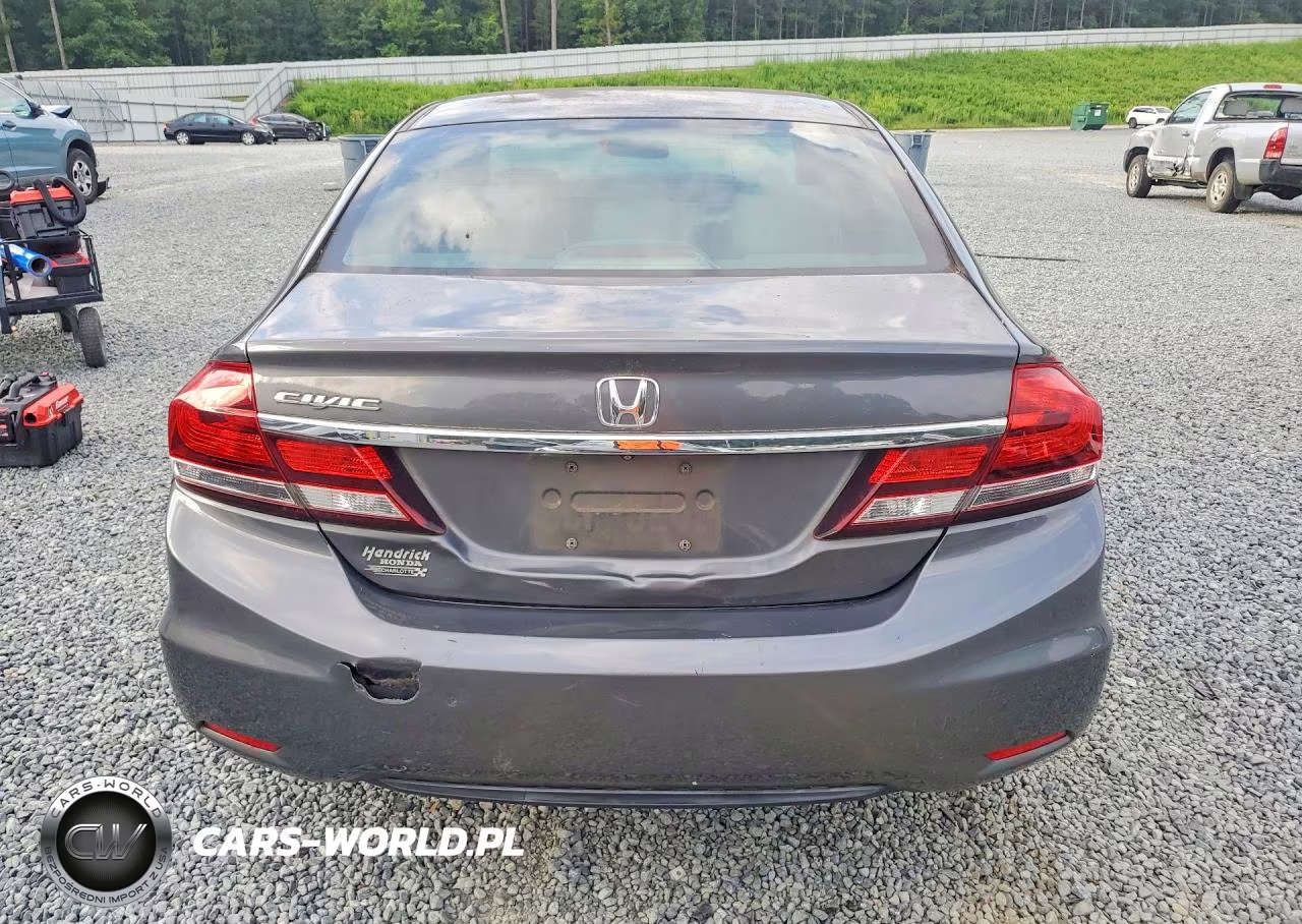 2013 Honda Civic Lx VIN:2HGFB2F50DH577665 - 6