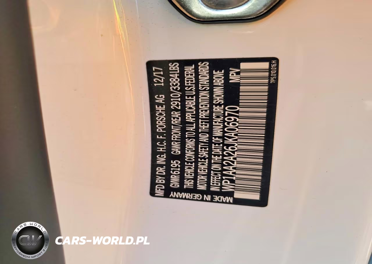 2018 Porsche Cayenne VIN:WP1AA2A26JKA06970 - 13