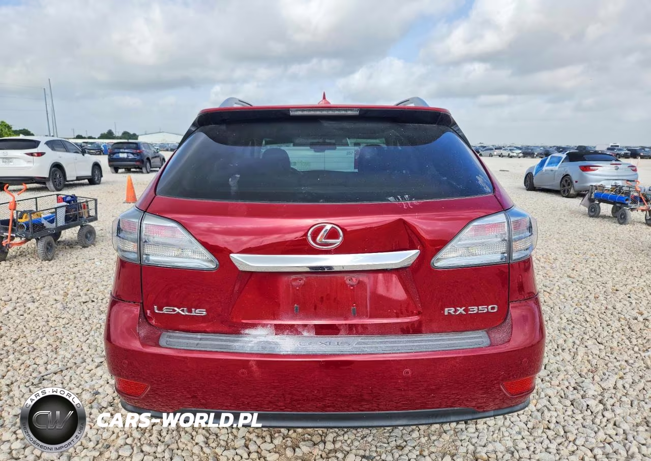 2010 Lexus Rx 350 VIN:2T2ZK1BAXAC018313 - 6