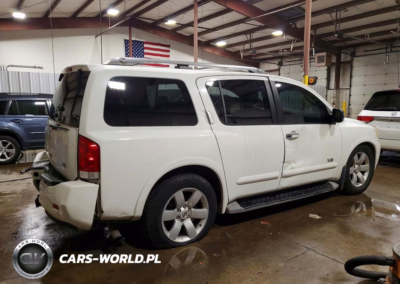 2008 Nissan Armada Se VIN:5N1AA08CX8N624009 - 3