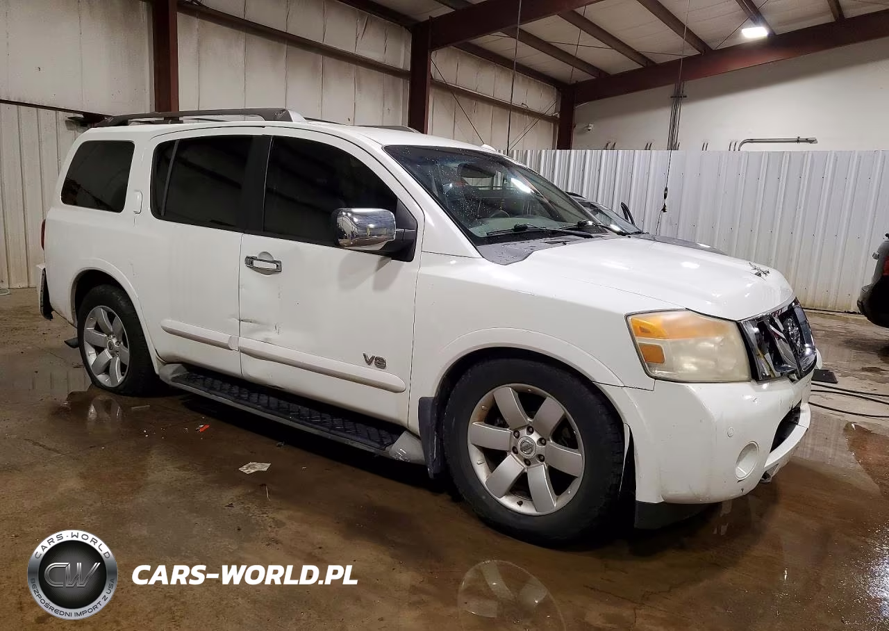 2008 Nissan Armada Se VIN:5N1AA08CX8N624009 - 4