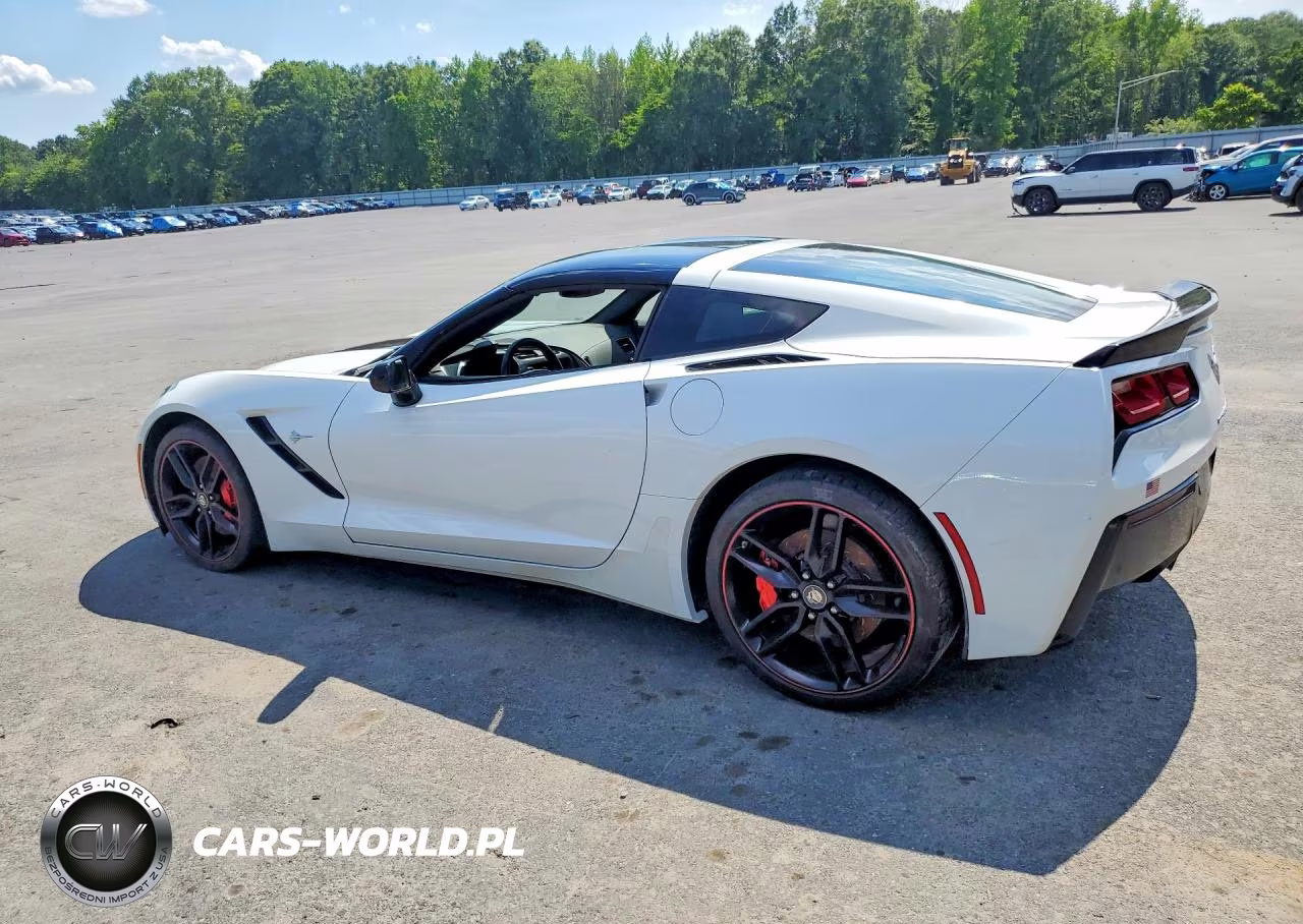 2017 Chevrolet Corvette Stingray Z51 2Lt VIN:1G1YJ2D78H5107338 - 2