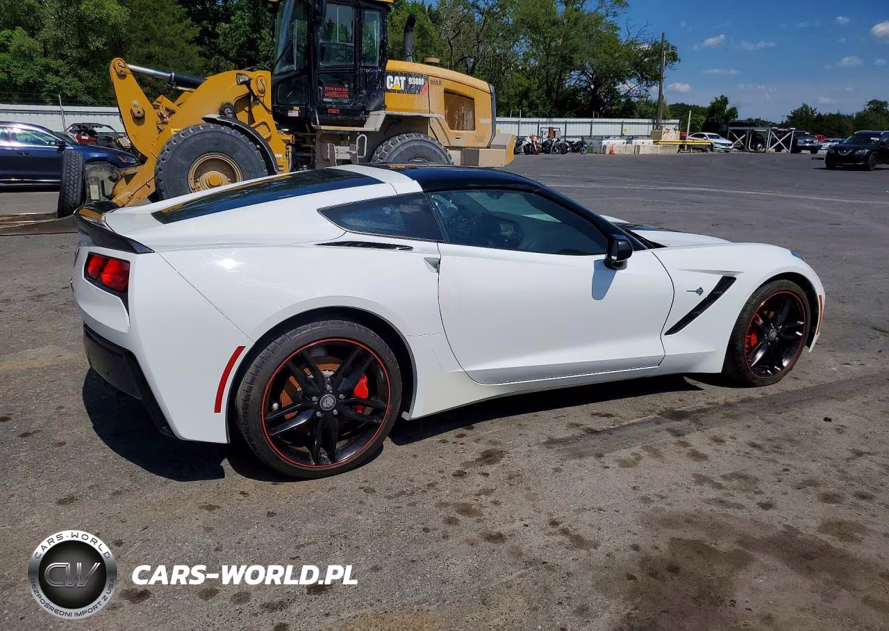 2017 Chevrolet Corvette Stingray Z51 2Lt VIN:1G1YJ2D78H5107338 - 3