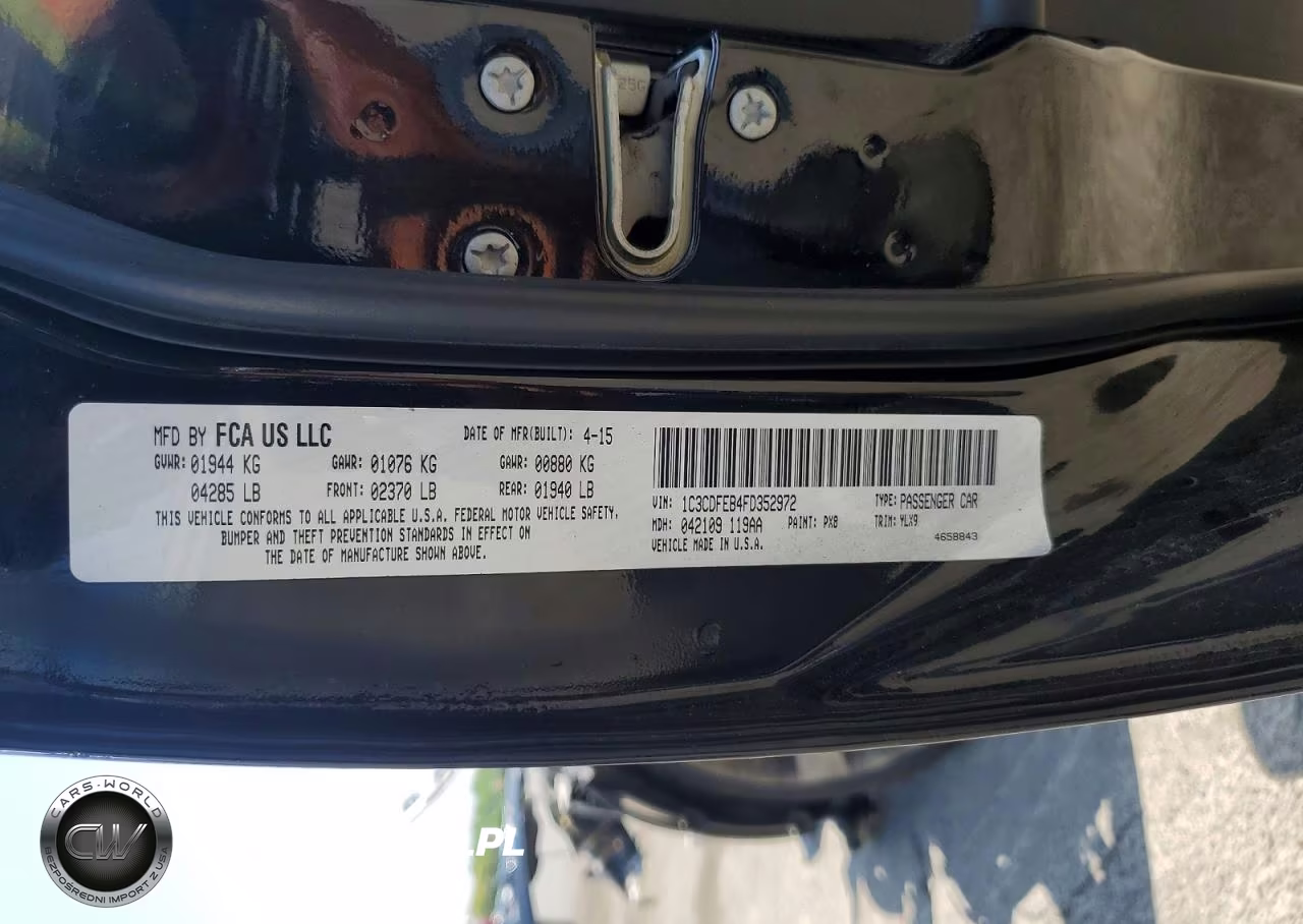 2015 Dodge Dart Gt VIN:1C3CDFEB4FD352972 - 12