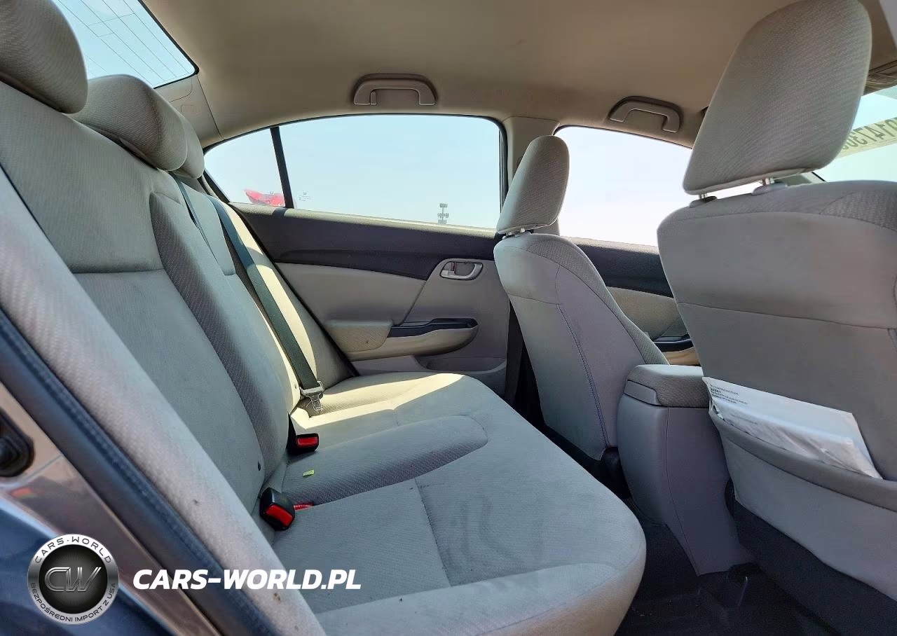 2013 Honda Civic Lx VIN:19XFB2F57DE204200 - 10