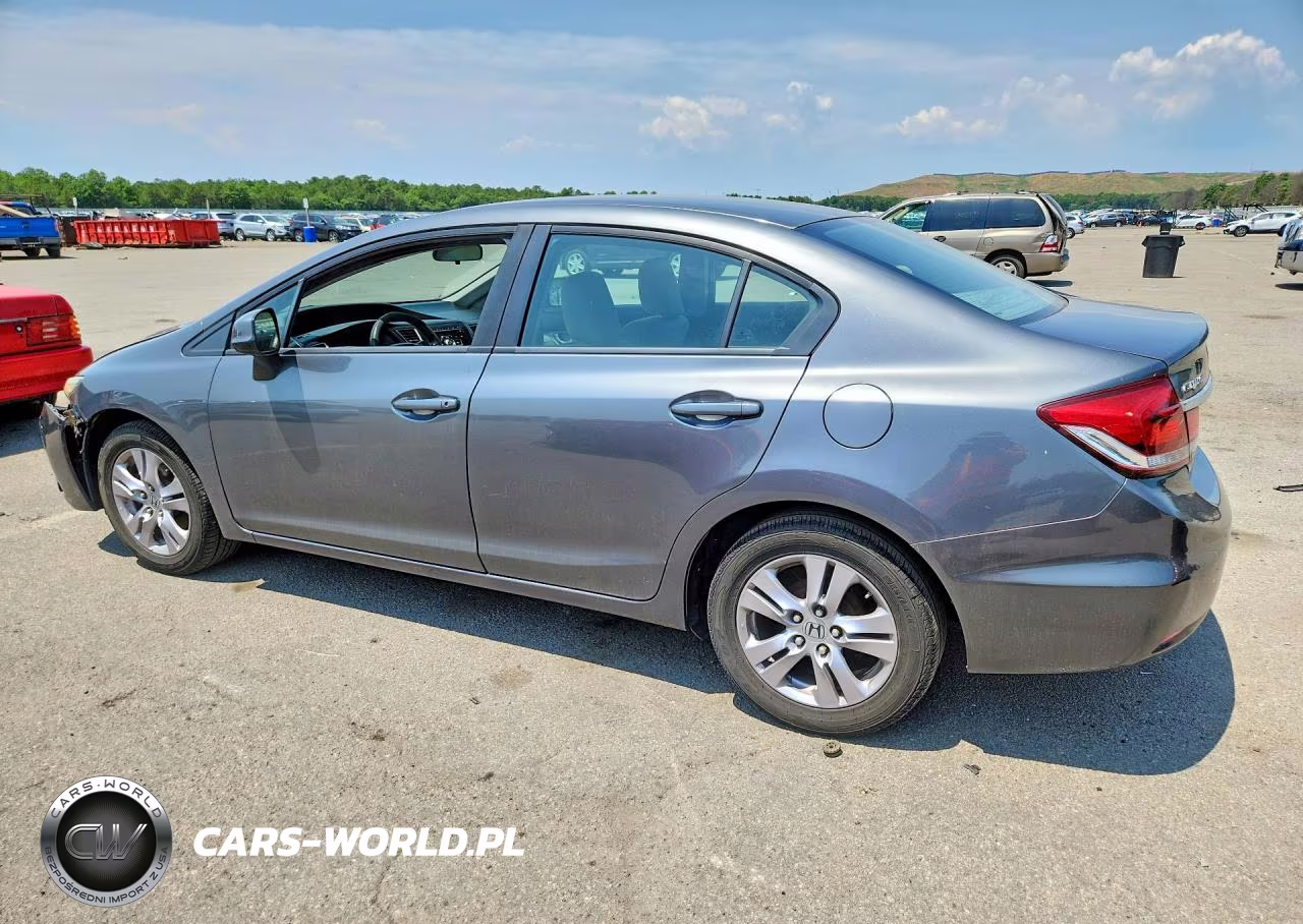 2013 Honda Civic Lx VIN:19XFB2F57DE204200 - 2