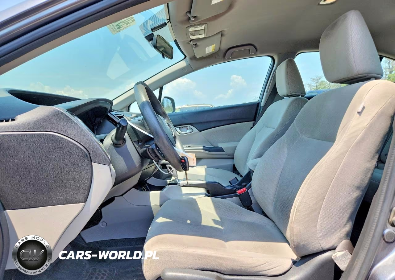 2013 Honda Civic Lx VIN:19XFB2F57DE204200 - 7