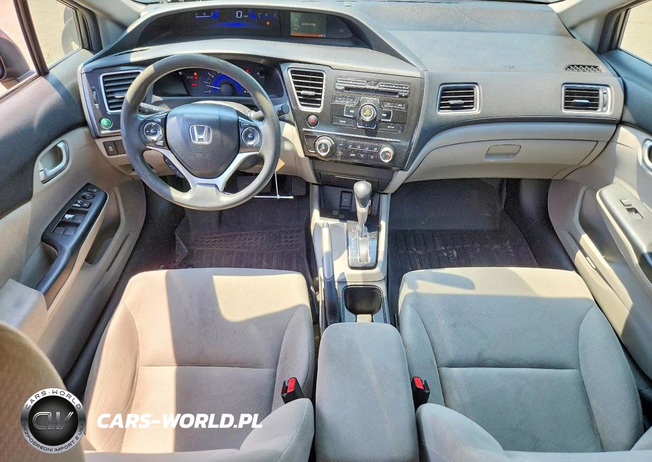 2013 Honda Civic Lx VIN:19XFB2F57DE204200 - 8