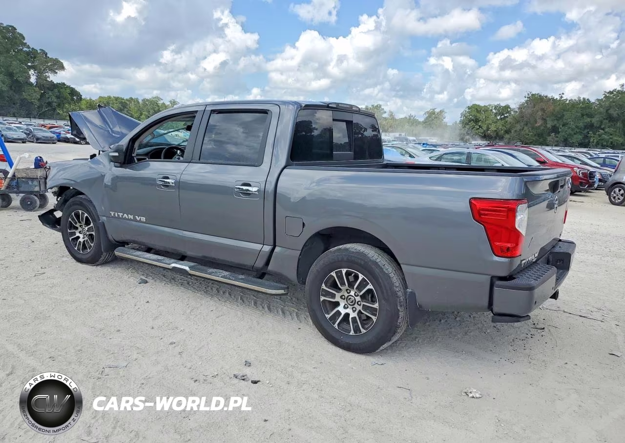2020 Nissan Titan Sv VIN:1N6AA1EF8LN508676 - 2