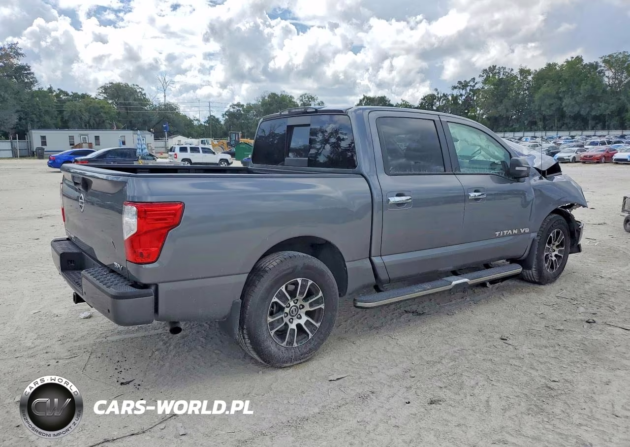 2020 Nissan Titan Sv VIN:1N6AA1EF8LN508676 - 3