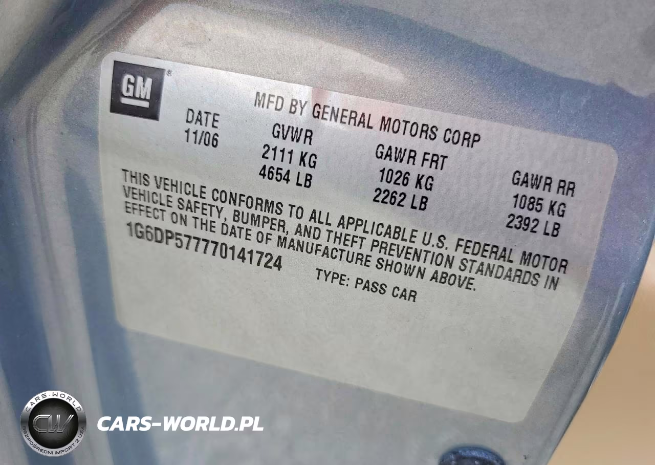 2007 Cadillac Cts Hi Feature V6 VIN:1G6DP577770141724 - 12
