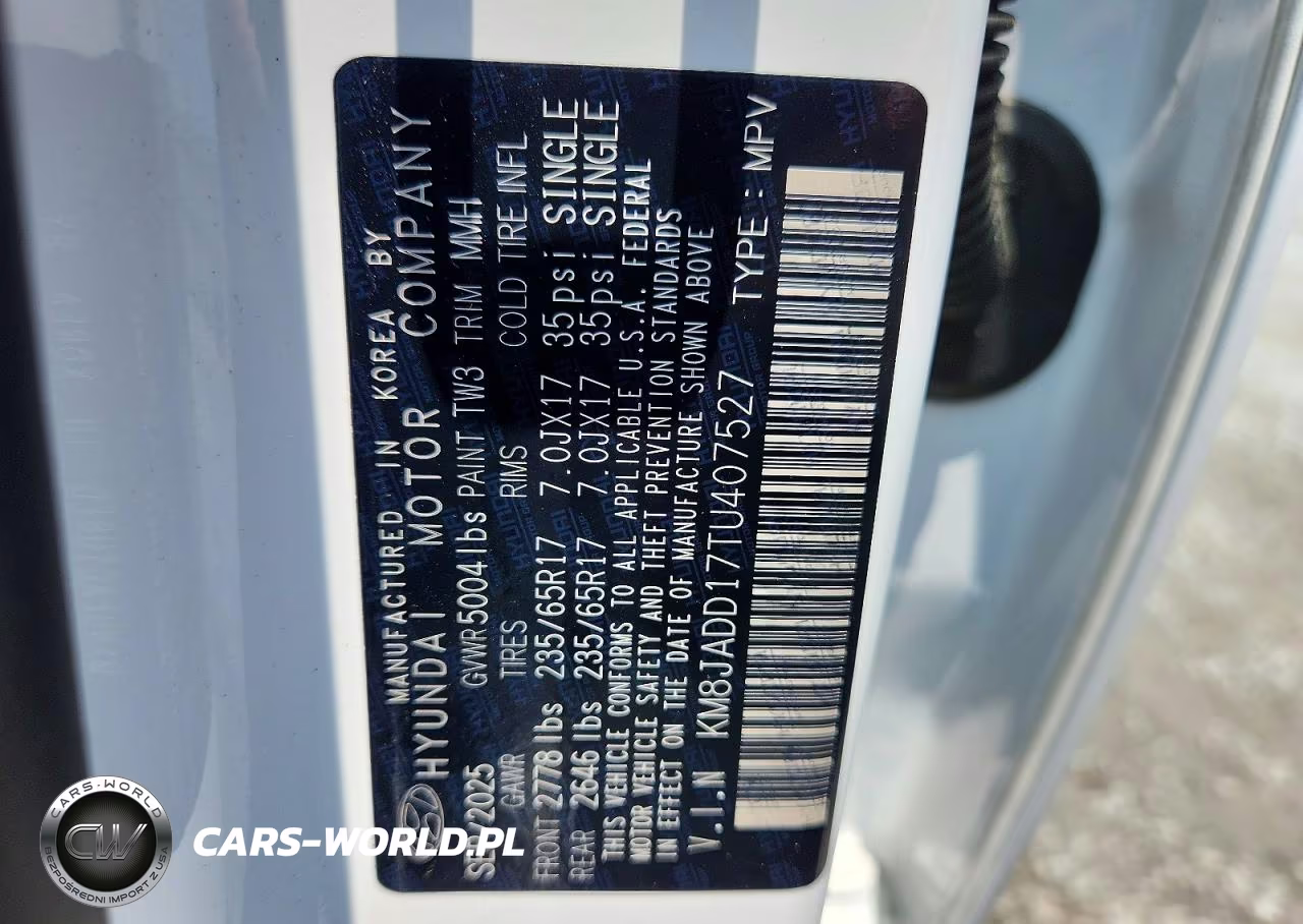 2026 Hyundai Tucson Blue Se VIN:KM8JADD17TU407527 - 13