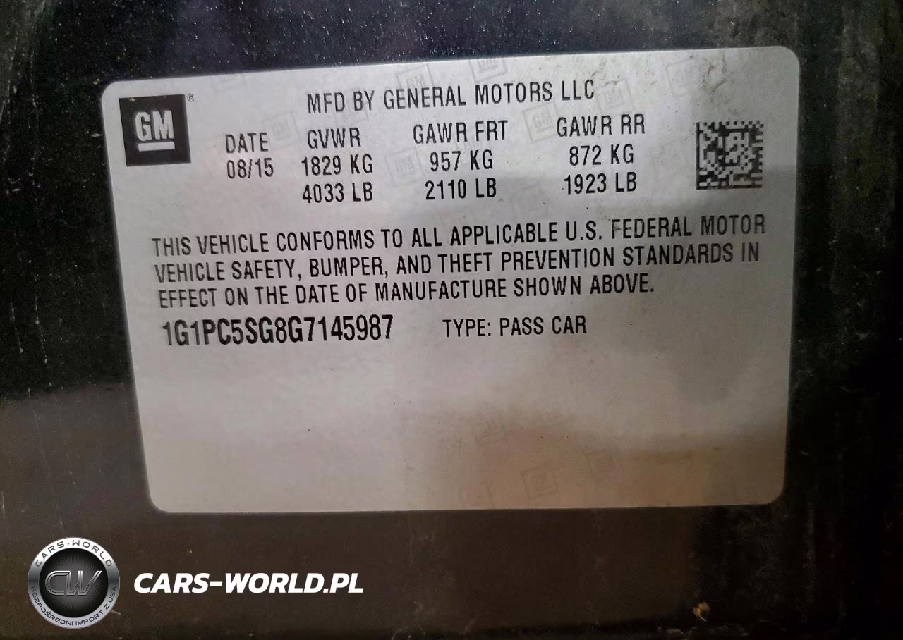 2016 Chevrolet Cruze Limited Ls VIN:1G1PC5SG8G7145987 - 12