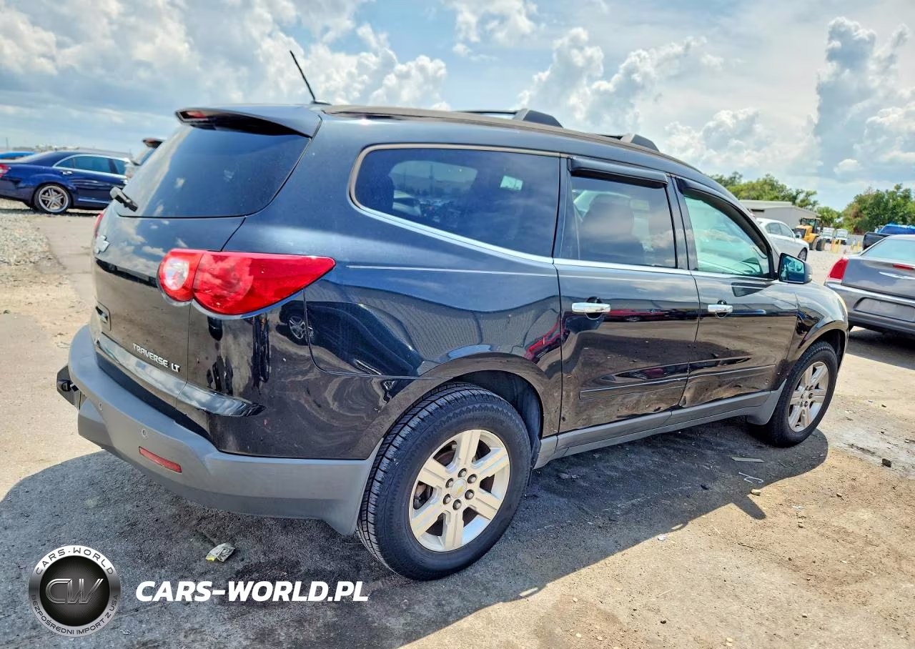 2012 Chevrolet Traverse Lt VIN:1GNKRGED4CJ305672 - 3