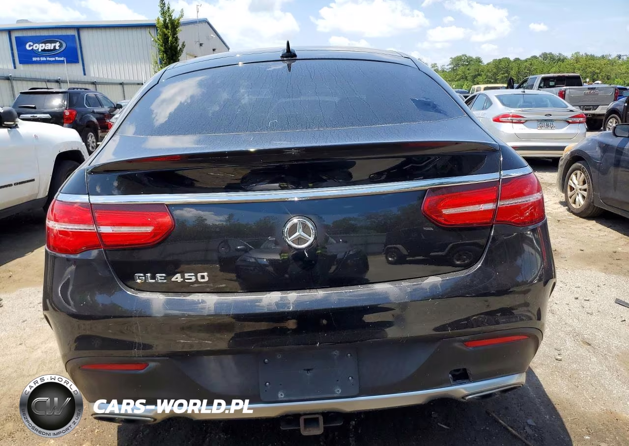 2016 Mercedes-Benz Gle Coupe 450 4Matic VIN:4JGED6EB9GA019394 - 6