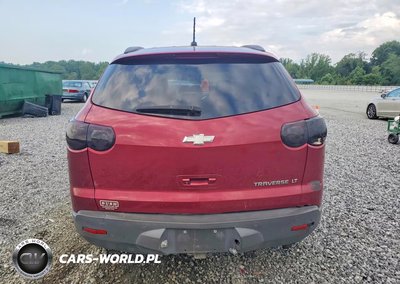 2010 Chevrolet Traverse Lt VIN:1GNLRGED0AS121972 - 6