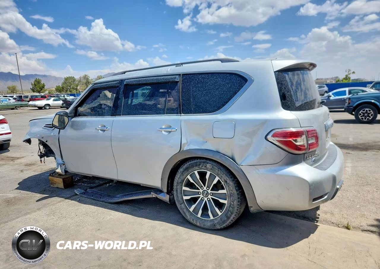 2019 Nissan Armada Sl VIN:JN8AY2ND8K9088030 - 2