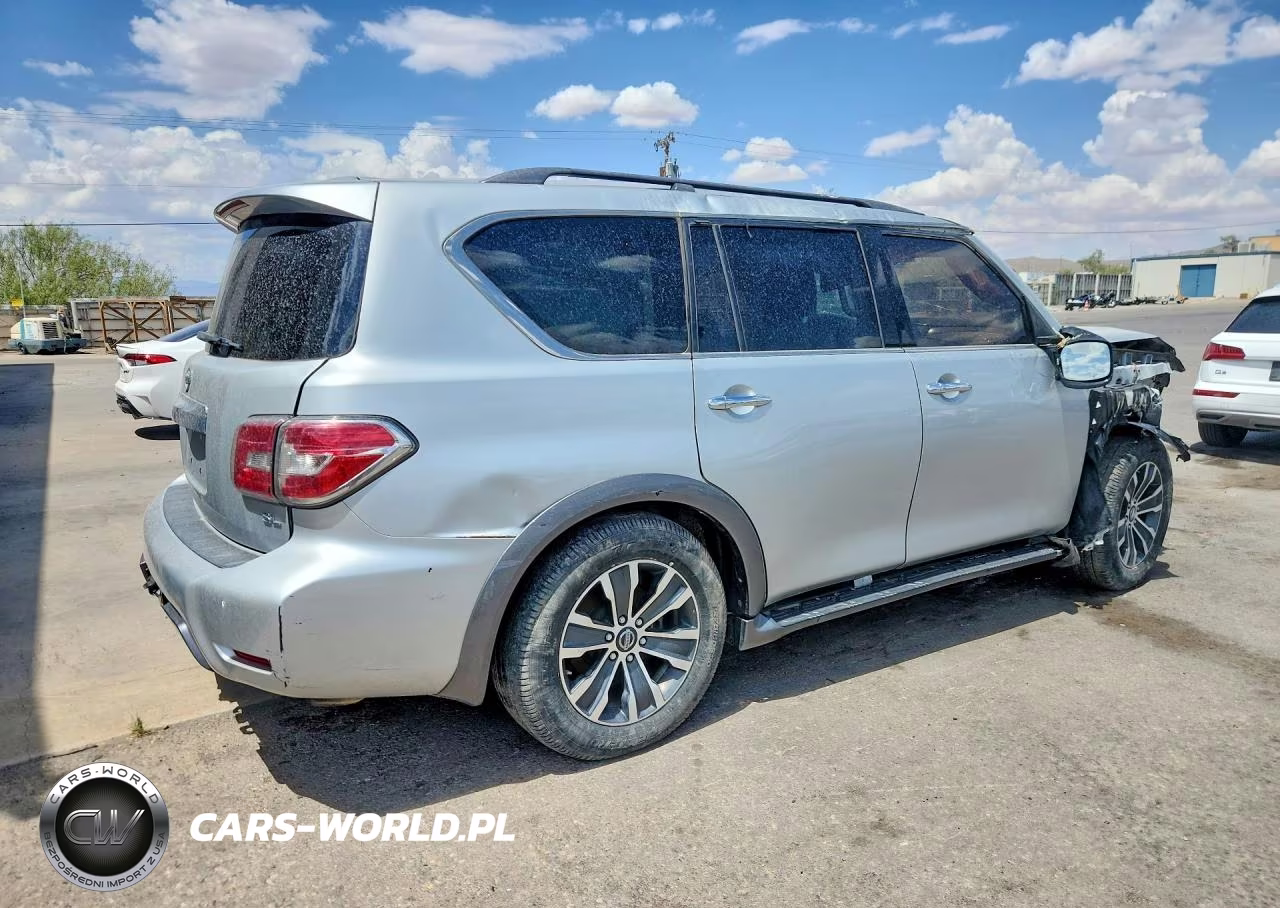 2019 Nissan Armada Sl VIN:JN8AY2ND8K9088030 - 3