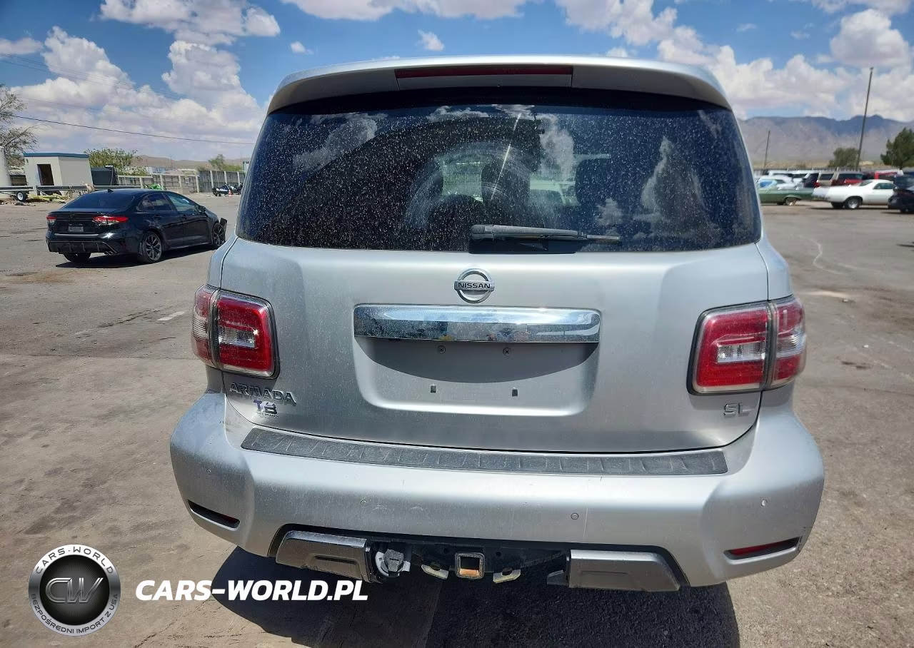 2019 Nissan Armada Sl VIN:JN8AY2ND8K9088030 - 6