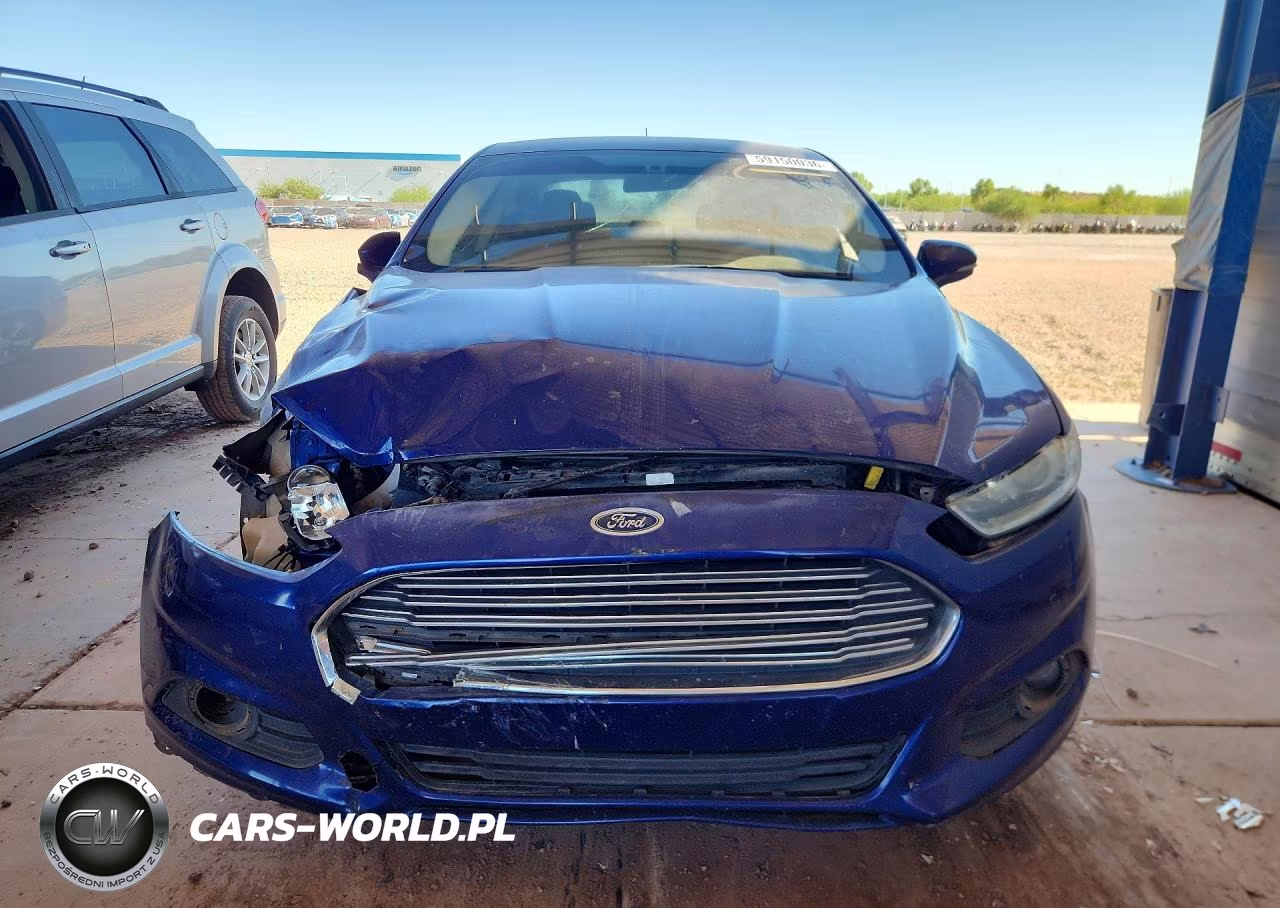 2014 Ford Fusion Se VIN:3FA6P0HD3ER228035 - 5