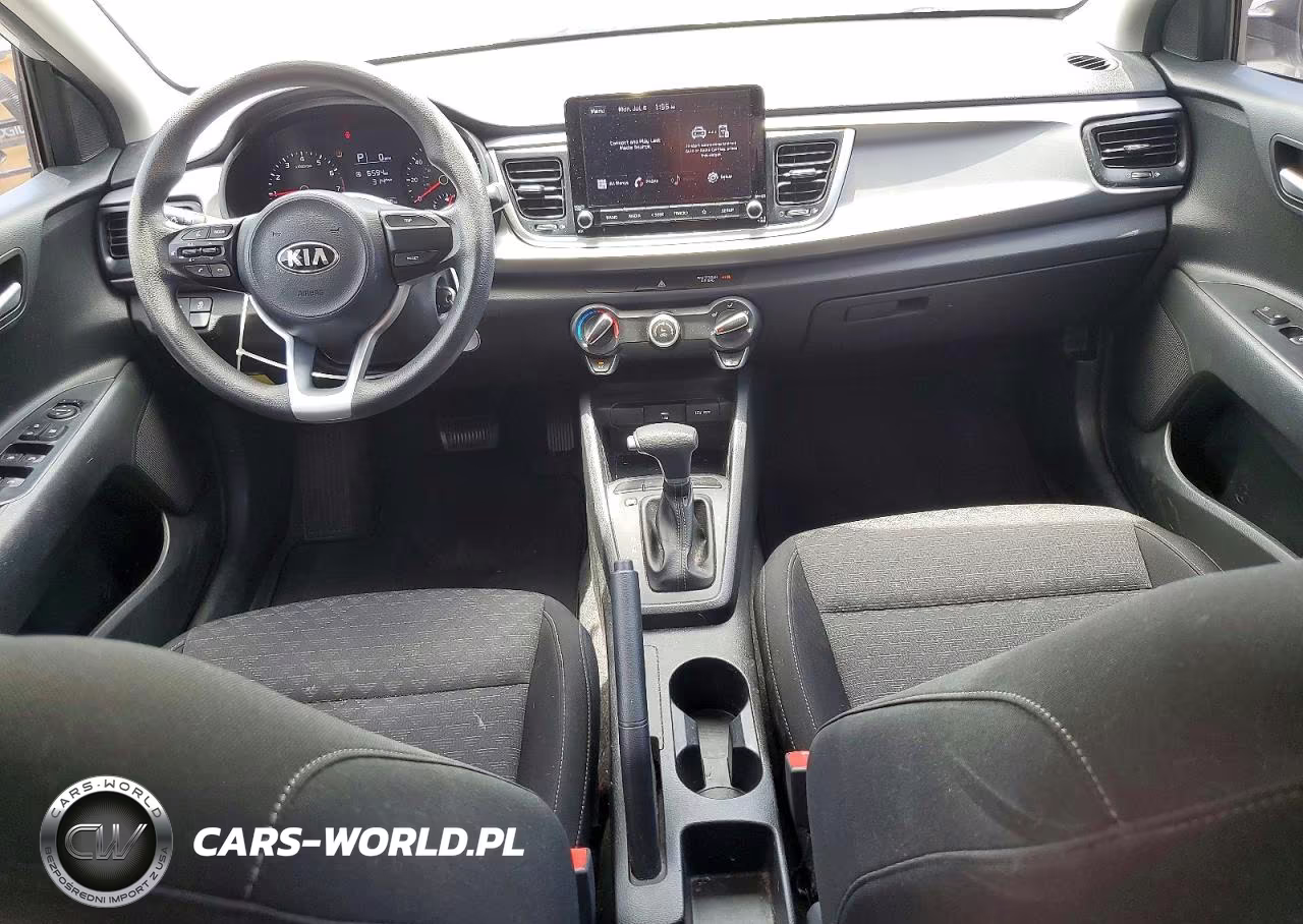 2021 Kia Rio Lx VIN:3KPA24AD6ME412282 - 8