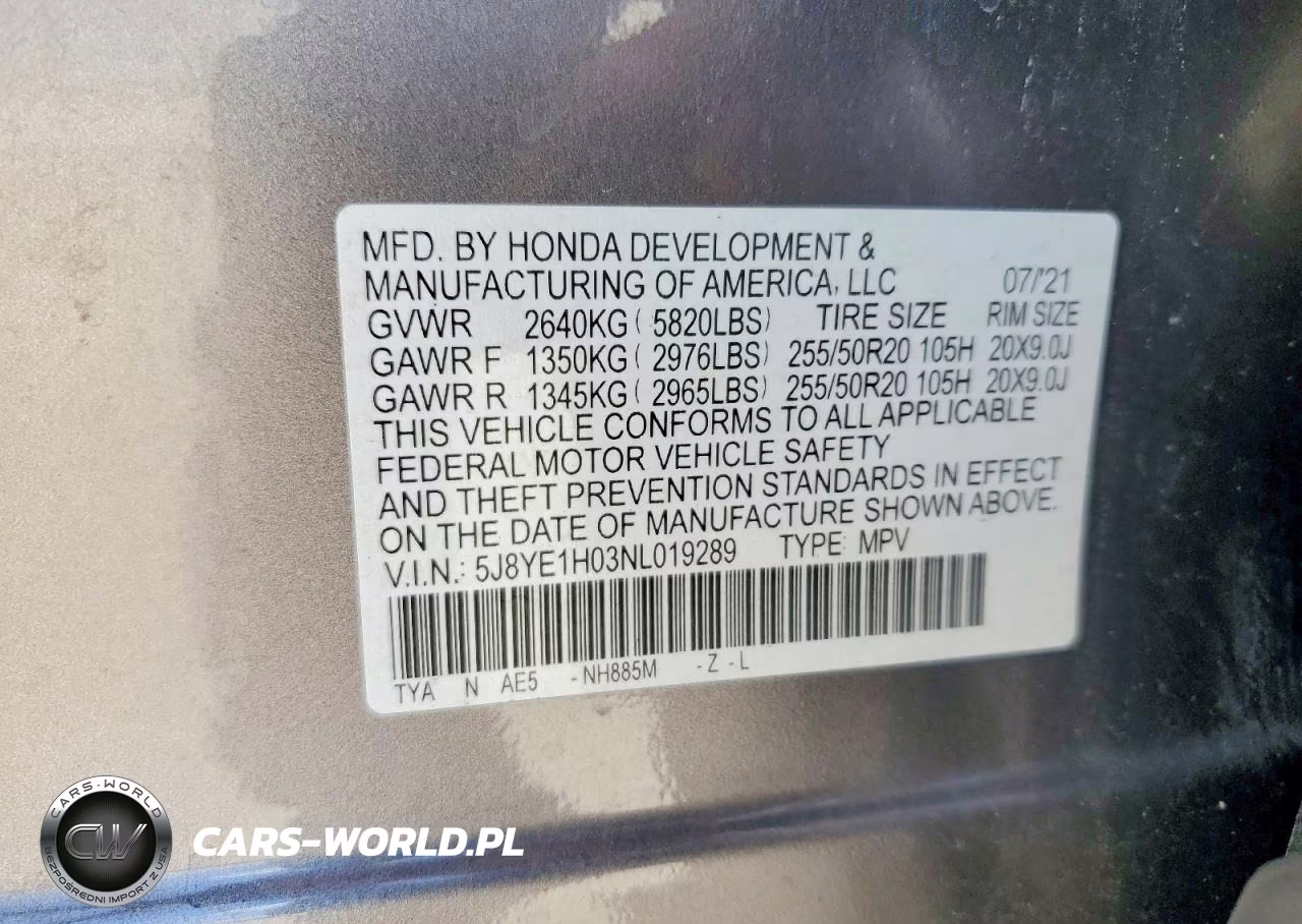 2022 Acura Mdx A-Spec VIN:5J8YE1H03NL019289 - 13