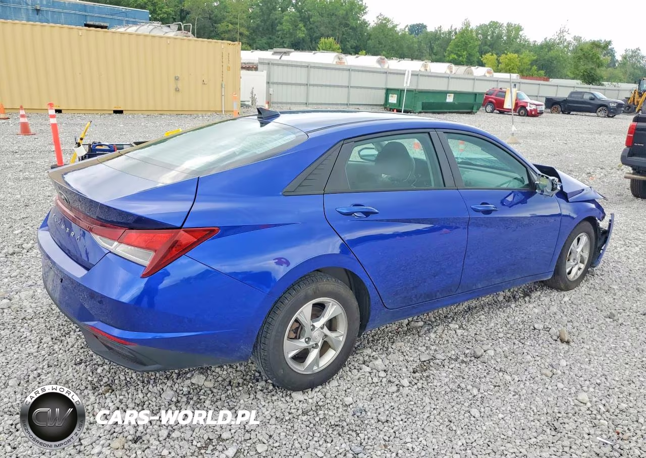 2021 Hyundai Elantra Se VIN:KMHLL4AG5MU150607 - 3